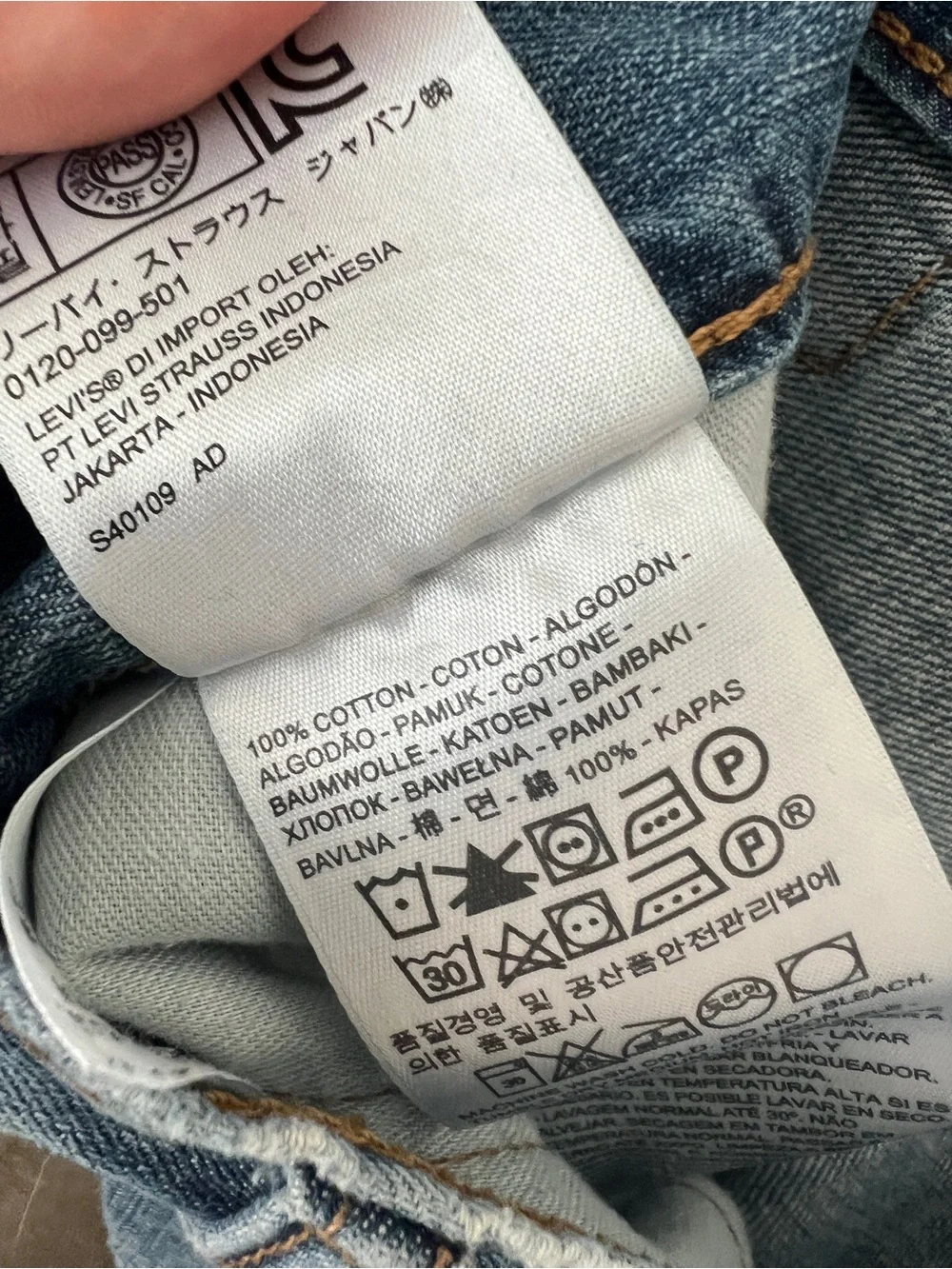 Levis levi 100%